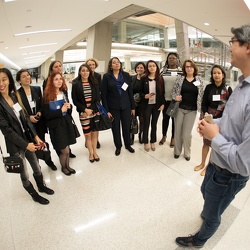 Woman in the International Visitor Leadership Program (IVLP) sponsored by the U.S. Department of State